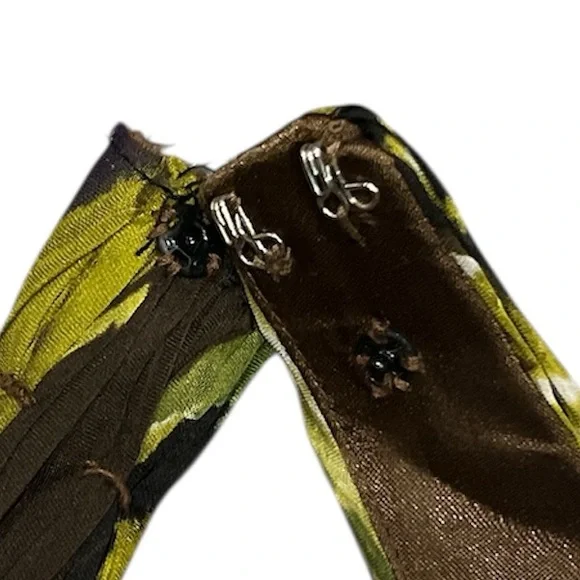 Tony Bowls Evenings Halter Dress Sz 6 Beaded Empire Waist Chiffon Cocktail Dress - Picture 8 of 13